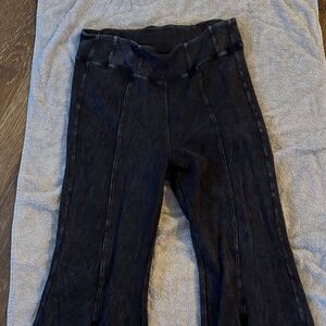 Anthropologie Black Flare Pants